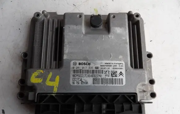 Citroen C4 II Engine control unit/module 9666729580 9675682180 0281017335