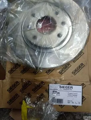 Peugeot Partner Front brake disc 91406000007 052.540 4246R2
