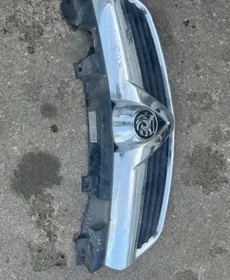 Front bumper upper radiator grill