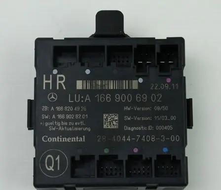 Mercedes-Benz ML W166 Door control unit/module A1669006902