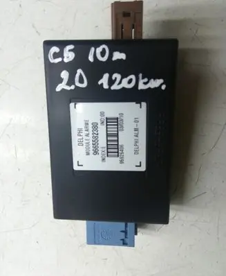 Citroen C5 Alarm control unit/module 9665582380