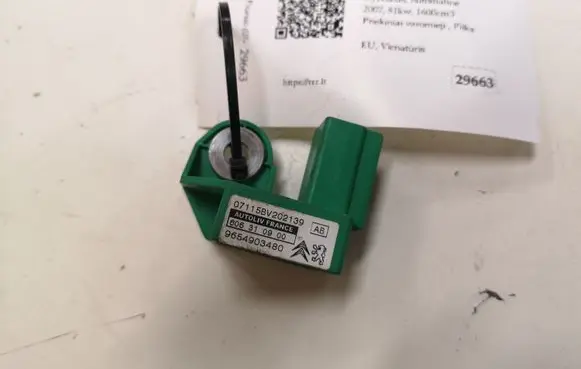 Citroen C4 Grand Picasso Airbag deployment crash/impact sensor 606310900 9654903480