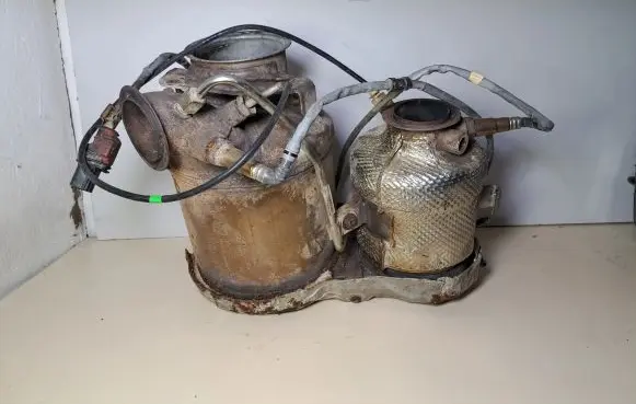 Volkswagen Golf VII Catalyst/FAP/DPF particulate filter 04L131733D 04L131582F 500181AB