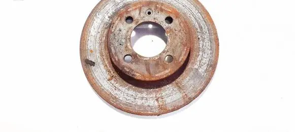 Volkswagen PASSAT B3 Front brake disc neventiliuojamas