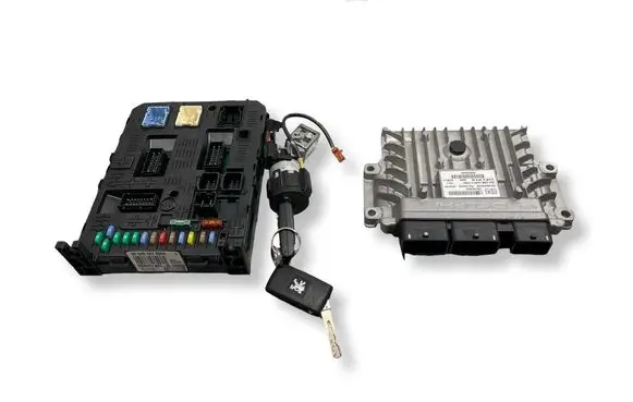 Peugeot 308cc Engine ECU kit and lock set 9663548180 9666266480 R0413C024B