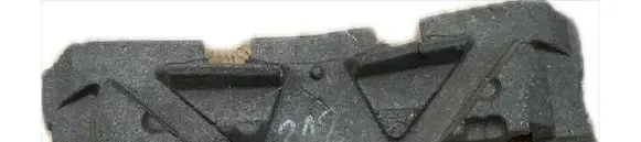 Mercedes-Benz E W212 Front bumper foam support bar A2128851837