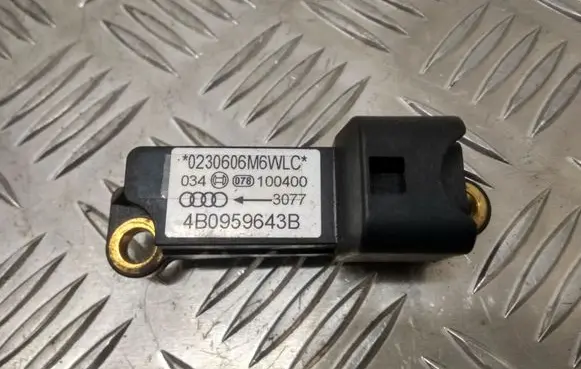 Audi A6 S6 C5 4B Airbag deployment crash/impact sensor 4B0959643B 0230606M6WLC