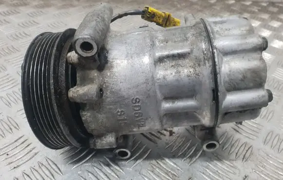 Peugeot 206 Air conditioning (A/C) compressor (pump) 9655191580 6128109645
