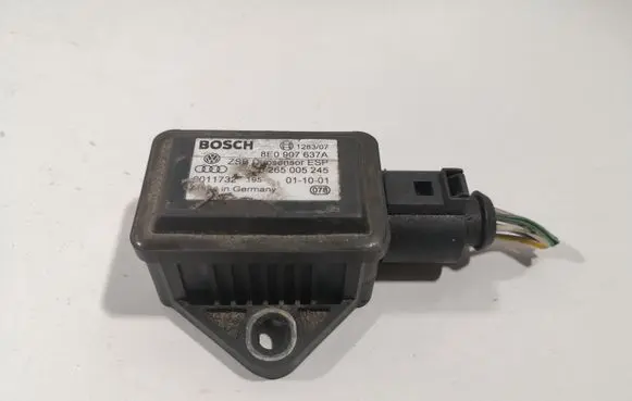 Audi A6 S6 C5 4B ESP acceleration yaw rate sensor 8E0907637A 0265005245