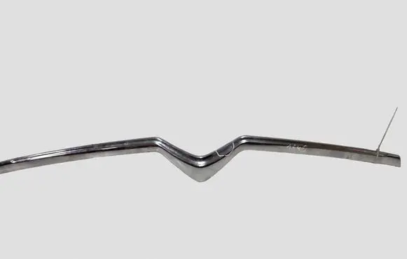 Citroen C5 Front bumper splitter molding 9802769780
