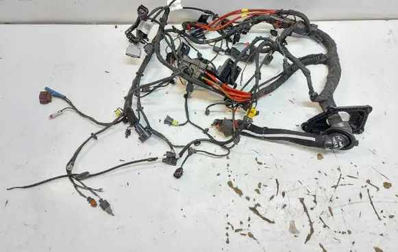 Porsche Taycan 9J1 Engine installation wiring loom 9J1971073HJLK01