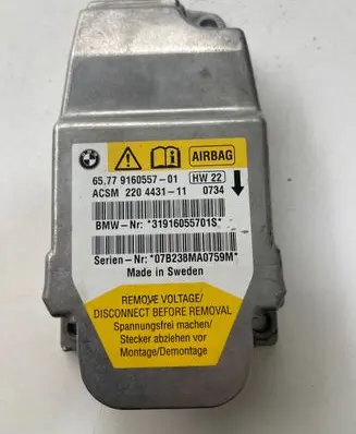 BMW 5 E60 E61 Airbag control unit/module 9160557 31916055701S 220443111