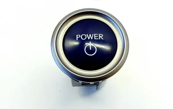 Engine start stop button switch