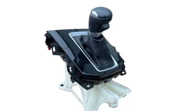 Gear lever shifter trim leather/knob