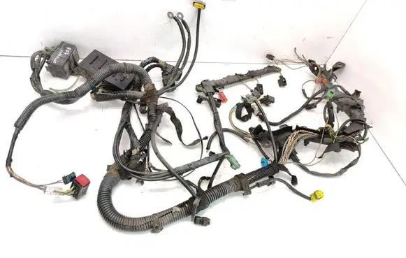 Engine installation wiring loom