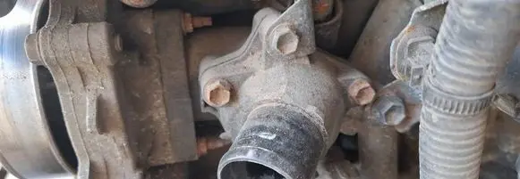 Engine coolant pipe/hose