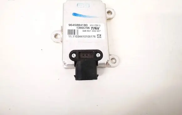 Peugeot 407 ESP acceleration yaw rate sensor 9645884180 13665706