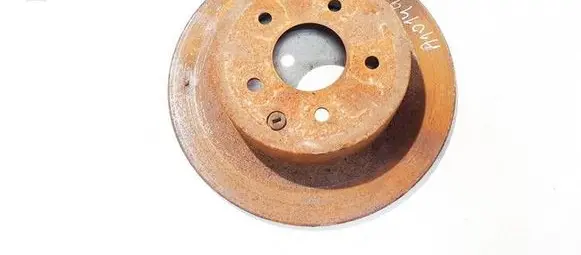 Nissan Juke I F15 Rear brake disc neventiliuojamas