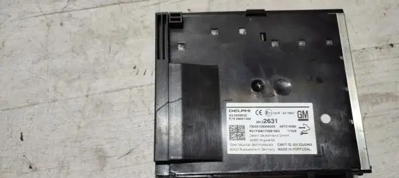 Opel Astra K Air conditioning/heating control unit 391326310