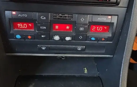 Audi A4 S4 B7 8E 8H Climate control/heater control trim 8E0820043AJ IMPRK1490566