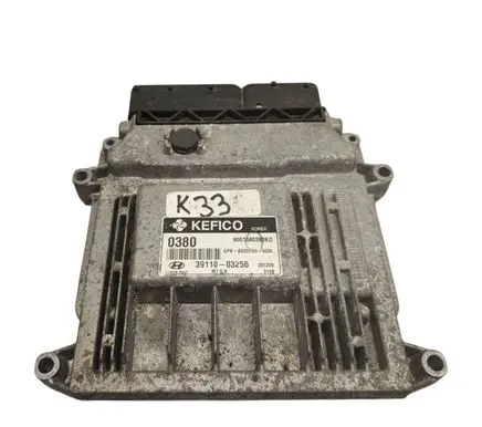 Hyundai i20 (PB PBT) Engine control unit/module 3911003256 9001040380KD GPBB52DFS05000