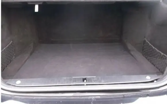 Mercedes-Benz S W221 Trunk/boot floor carpet liner 