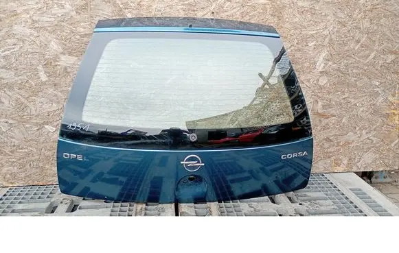 Opel Corsa C Front vent window/glass (coupe) 