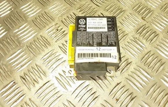 Volkswagen PASSAT B6 Airbag control unit/module 3C0909605M