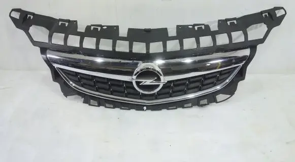 Opel Astra J Front bumper upper radiator grill 13266577
