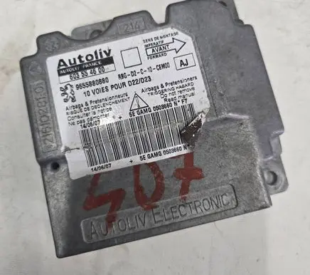 Peugeot 407 Airbag control unit/module 9655880880 603554600