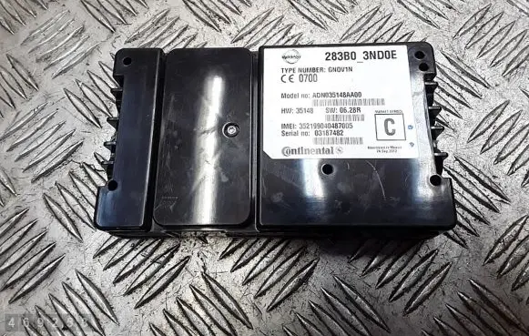 Nissan Leaf I (ZE0) Phone control unit/module 283b03nd0e