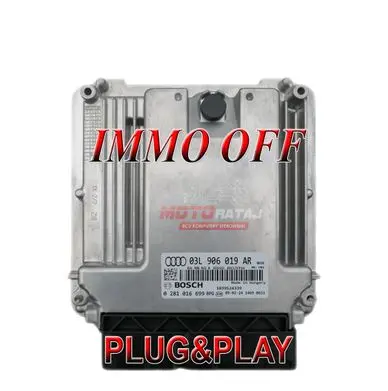 Audi A6 S6 C6 4F Engine control unit/module ECU 03L906019AR 0281016699