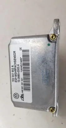 Volkswagen Touareg I ESP acceleration yaw rate sensor 7E0907652A