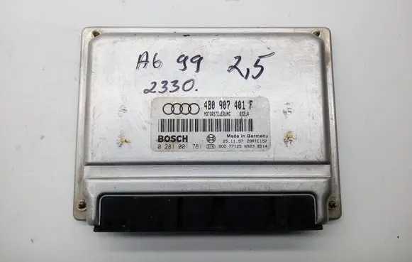 Audi A6 S6 C5 4B Engine control unit/module 4B0907401F 0281001781