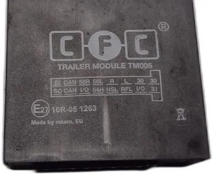 Mercedes-Benz CLS C218 X218 Tow bar relay