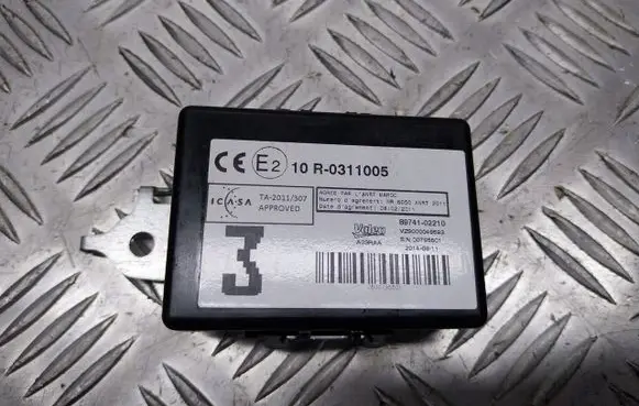 Toyota Auris E180 Door central lock control unit/module 89741-02210