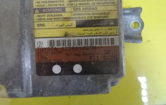 Toyota Avensis T250 Airbag control unit/module 8917005030 202592102D