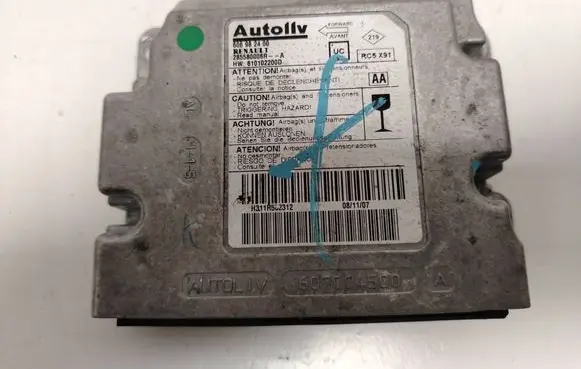Renault Laguna III Airbag control unit/module 607004500