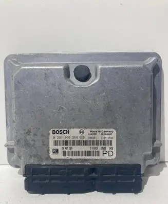 Opel Zafira A Engine control unit/module 24417169 0281010268