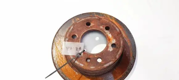 Volkswagen Crafter Rear brake disc neventiliuojamas