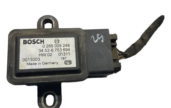 BMW X5 E53 ESP acceleration yaw rate sensor 6753694 34526753694 0265005248