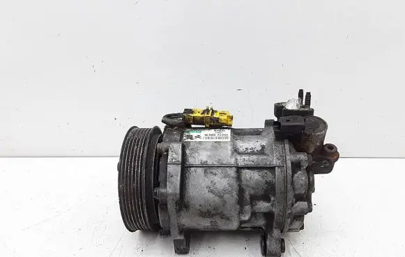 Peugeot 407 Air conditioning (A/C) compressor (pump) 9656572380