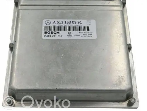Mercedes-Benz Sprinter W901 W902 W903 W904 Engine control unit/module A6111530991