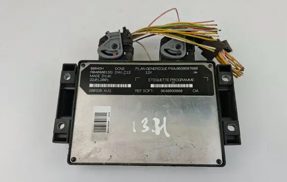 Peugeot Partner Engine control unit/module 9640899880 R04080015G 80845H