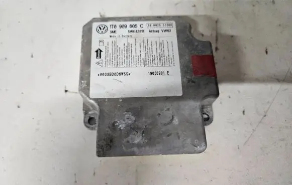 Volkswagen Touran I Airbag control unit/module 1T0909605C 5WK43518 09H025S1500