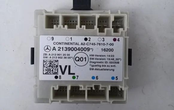 Mercedes-Benz E W213 Door control unit/module A2139004009