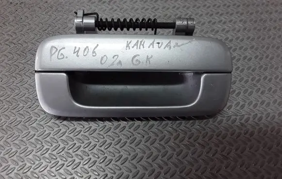 Peugeot 406 Rear door exterior handle 9621859377