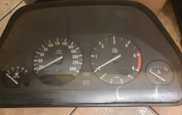 BMW 5 E34 Speedometer (instrument cluster) 6160531003 1391892 9220300980