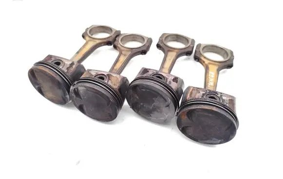Opel Corsa D Piston with connecting rod A12XER