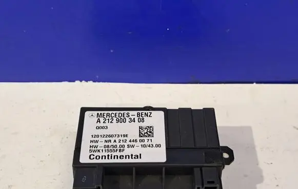 Mercedes-Benz E W212 Fuel injection pump control unit/module A2129003408